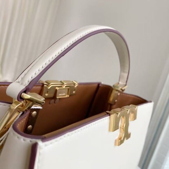 90% NEW TORY BURCH ELEANOR SATCHEL shoulder bag - Picture 5 of 6